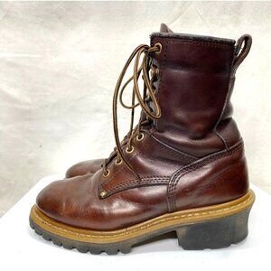 Carolina Womens Leather Logger Work Boot Soft Toe Rugged Outdoor Size 6M